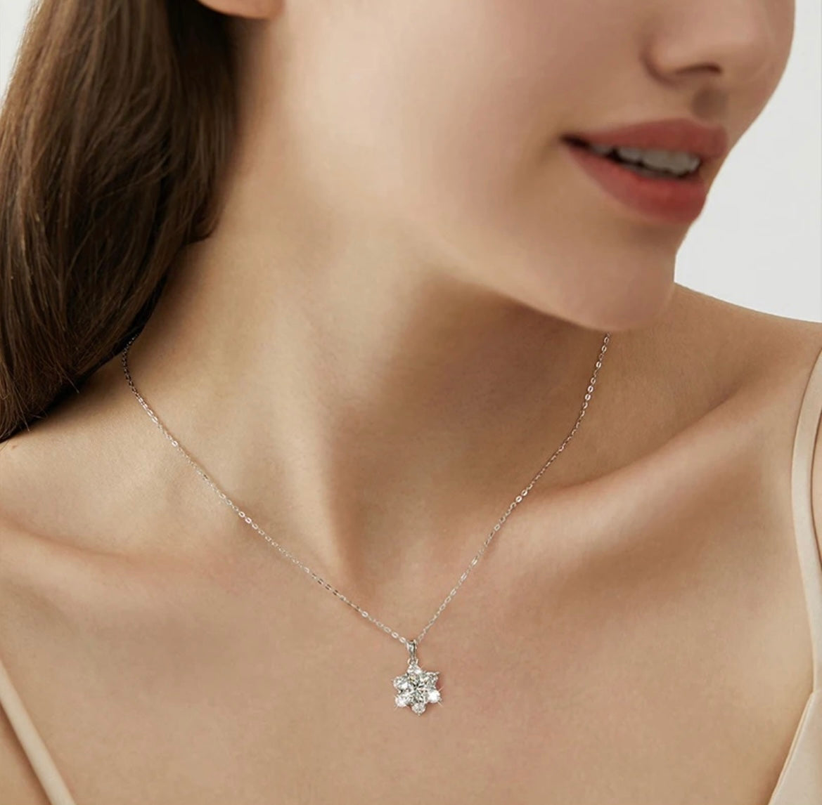 Breathtaking Sterling Silver Snowflake