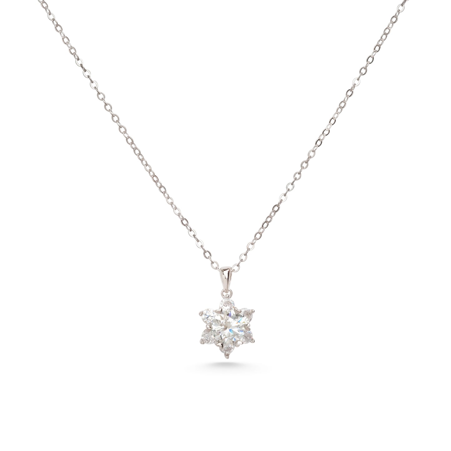 Breathtaking Sterling Silver Snowflake